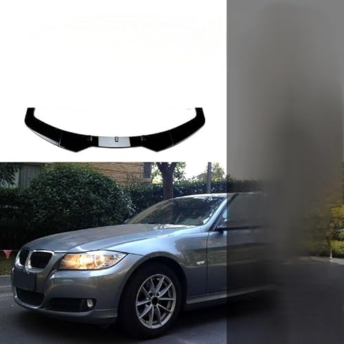 Frontstoßstange Lippe für BMW 3 Series F30 F31 2013-2019, Frontstoßstange Spoiler Lippe Karosserie Kit Diffusor Splitter,Bright Black von HSHTTKL