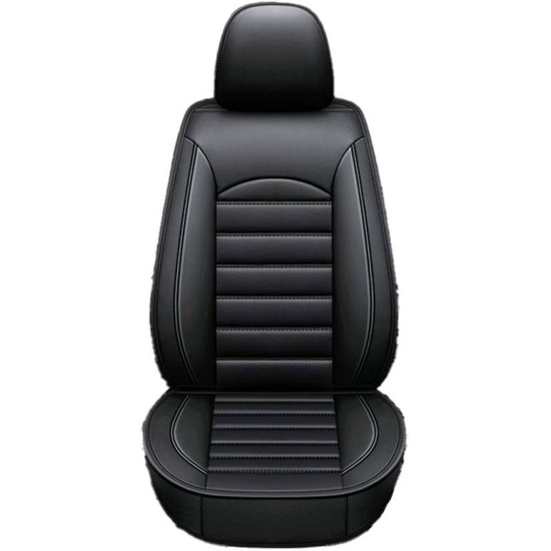HSJDHNCS Auto-Sitzbezug Komplettset für Chrysler 300c 2012-2016,Auto Sitzschoner Autositzbezüge Auto-Zubehör Innenraum,A-Black von HSJDHNCS