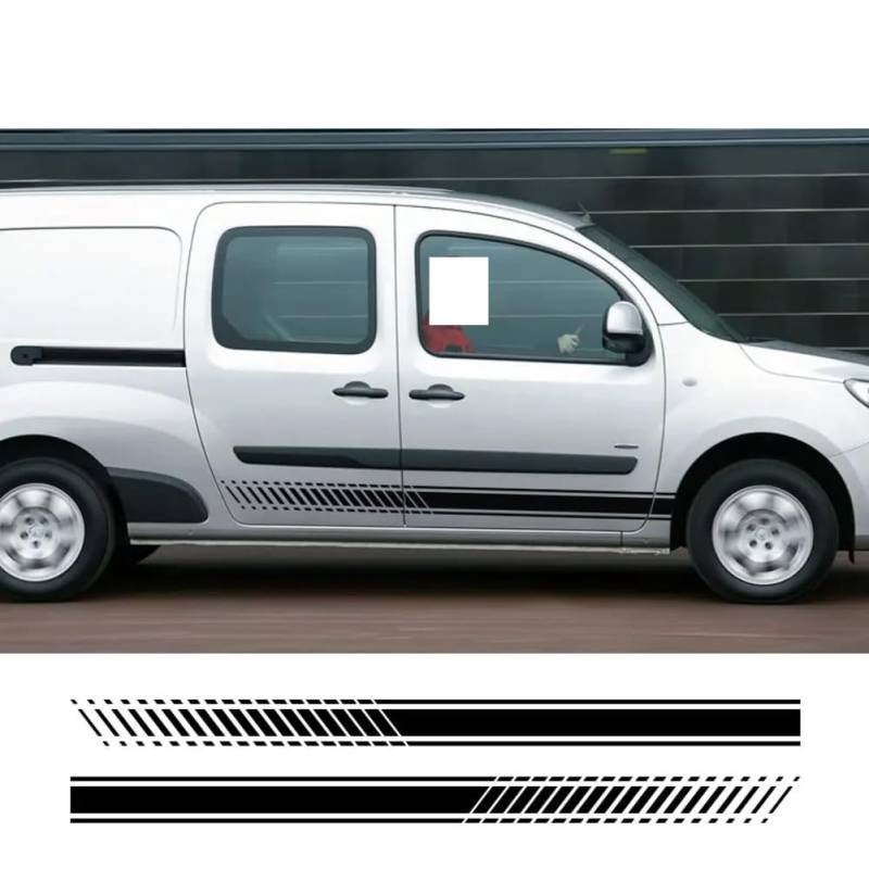 Autoaufkleber, für M=ercedes B=ENZ Citan W415 T-Klasse, für Nissan Townstar NV250, für R=enault Kangoo Van Grafikstreifen Auto-Vinyl-Aufkleber von HSLGYFUS