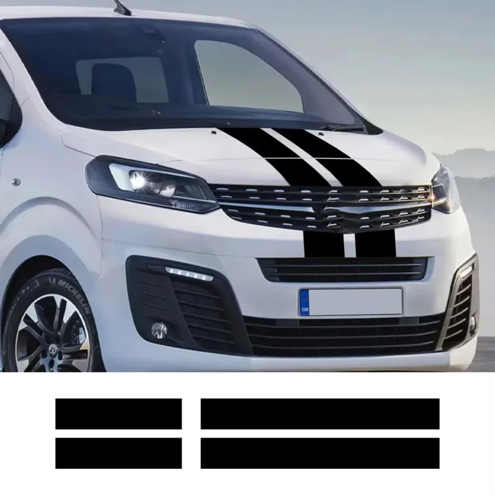 Van-Aufkleber, Motorhaube, Hecktür-Aufkleber, für R=enault Trafic, für Opel Vauxhall Vivaro, für FIAT Talento, für Nissan NV300, Tuning-Zubehör von HSLGYFUS