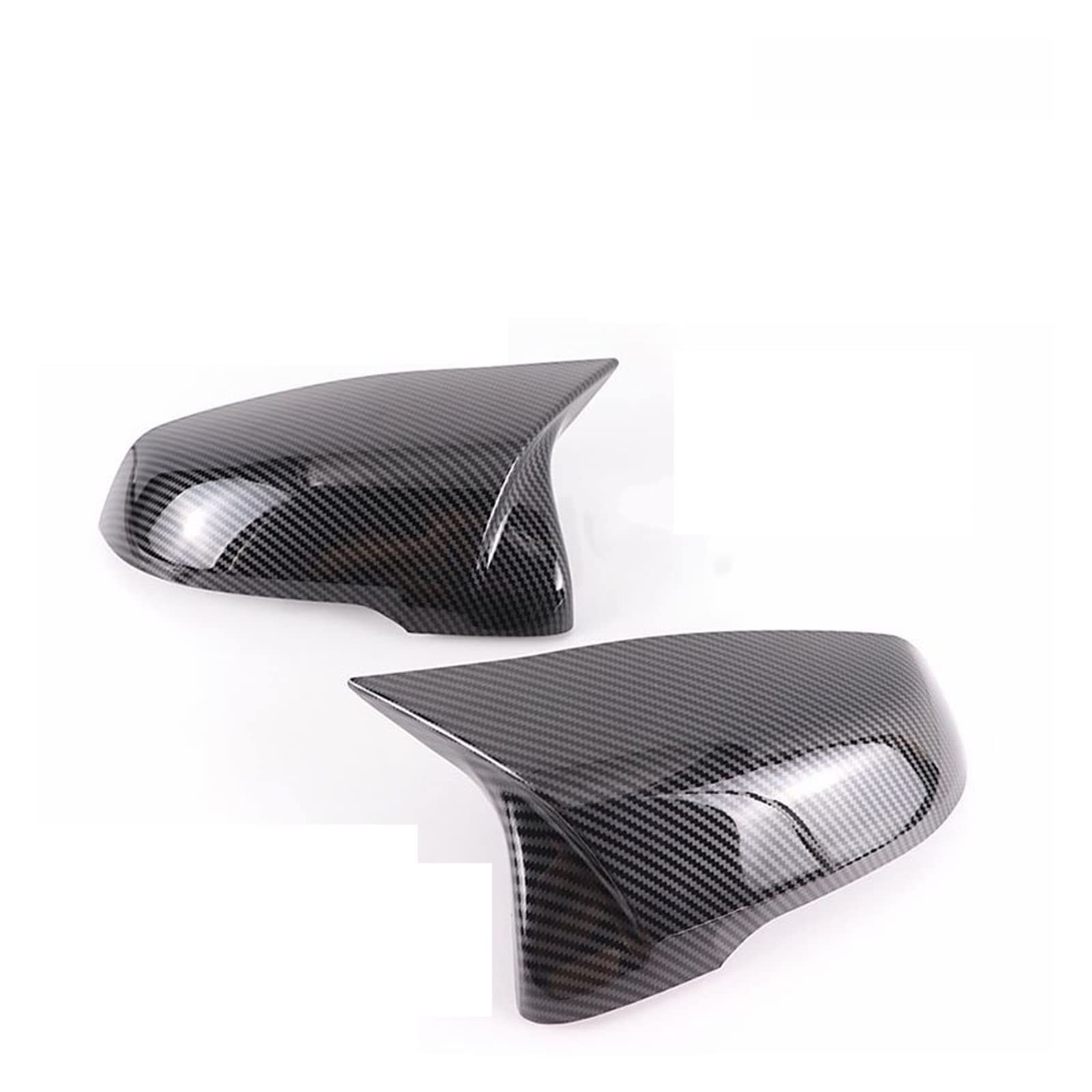 Spiegelkappen Carbon Faser Muster Schwarz Für BMW F44 F40 G29 F48 F49 F52 2019-2020 X2 F39 Seite Spiegel Abdeckung Caps Rückspiegelkappe (Farbe : Carbon Pattern-2pcs) von HSPORT