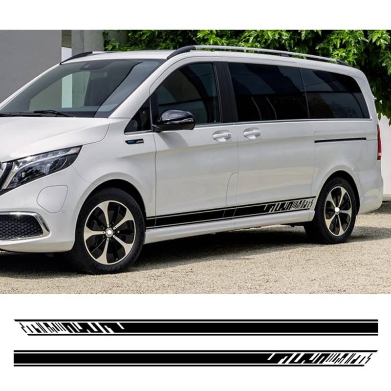 Vinyl-Aufkleber für Autoseitentüren, für M=ercedes B=ENZ Vito V-Klasse Viano W638 W639 W447 V260 110 113 115 Marco, für Polo-Tuning-Zubehör von HSSHRAQV