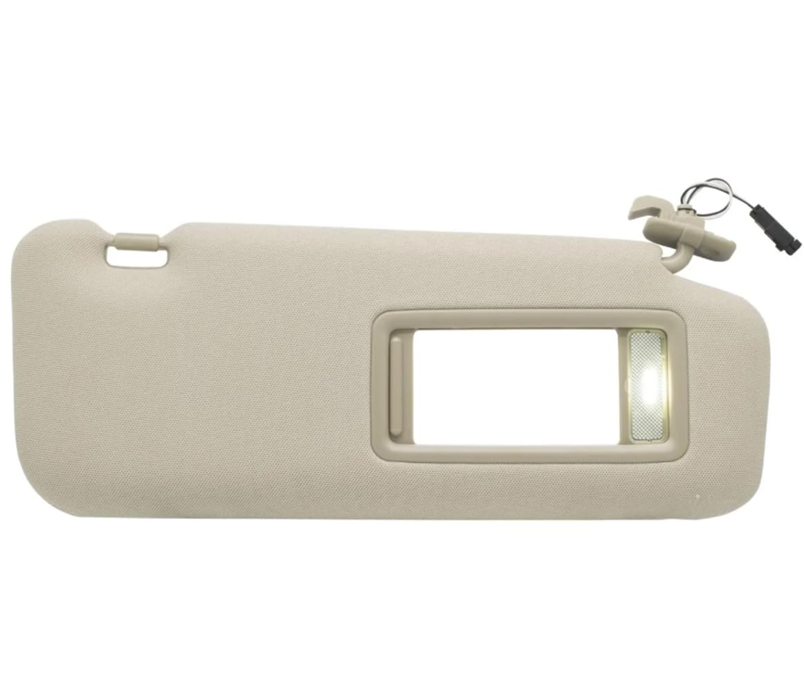 HSYH Für Mazda CX-9 CX9 Sun Visor 2010 2012 2012 2013 2014 2015 Fahrer Beifahrerseite Sunvisor Shade Shield Sunshade,Beige Right von HSYH