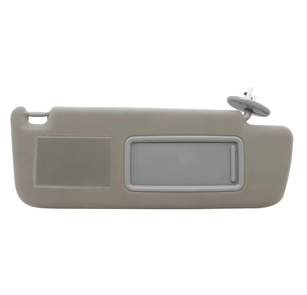 HSYH Sun Visor Für Toyota Land Cruiser J12 2002-2009 Für Prado LC120 2003-2009 Fahrer Beifahrerseite Mit LED-Lampe 74310-6A020,Beige Right von HSYH