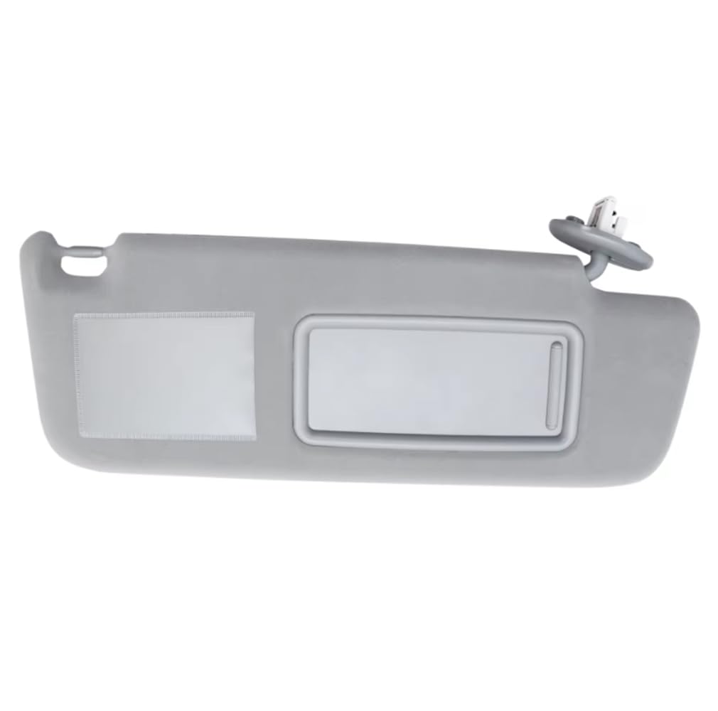 HSYH Sun Visor Für Toyota Land Cruiser J12 2002-2009 Für Prado LC120 2003-2009 Fahrer Beifahrerseite Mit LED-Lampe 74310-6A020,Grey Right von HSYH