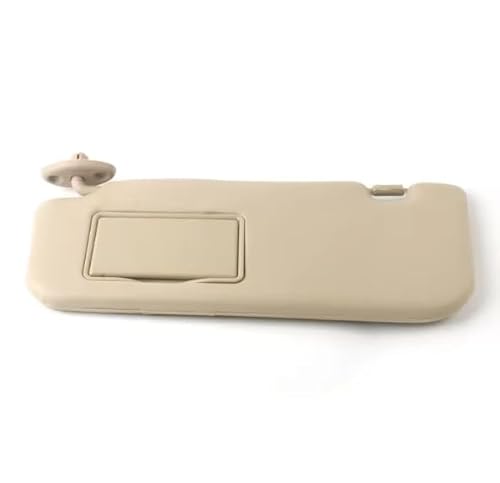 HSYH Sun Visor für Toyota Vios Yaris Yaris L 2014 2015 2016 2017 2018 2019 2020 2021 2022,Beige Left von HSYH