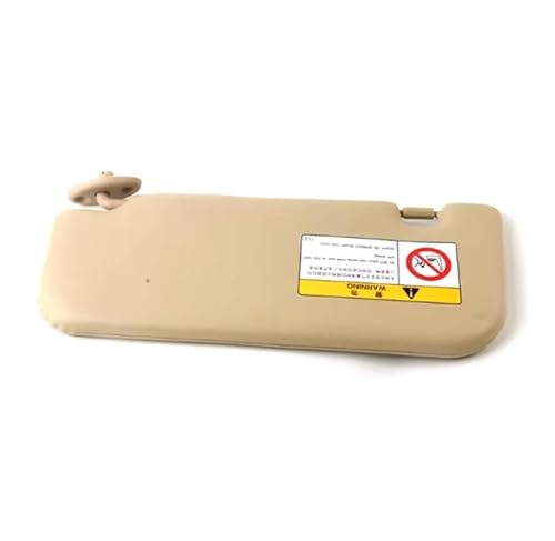 HSYH Sun Visor für Toyota Vios Yaris Yaris L 2014 2015 2016 2017 2018 2019 2020 2021 2022,Beige Right von HSYH