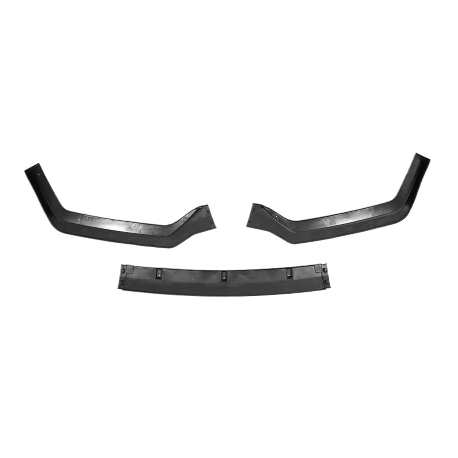 3 teile/satz Auto Vorderen Stoßfänger Lip Spoiler Splitter Kompatibel for Infiniti Q50 Sport Modell 2014-2021(Glossy Black 18-21) von HTAQYU