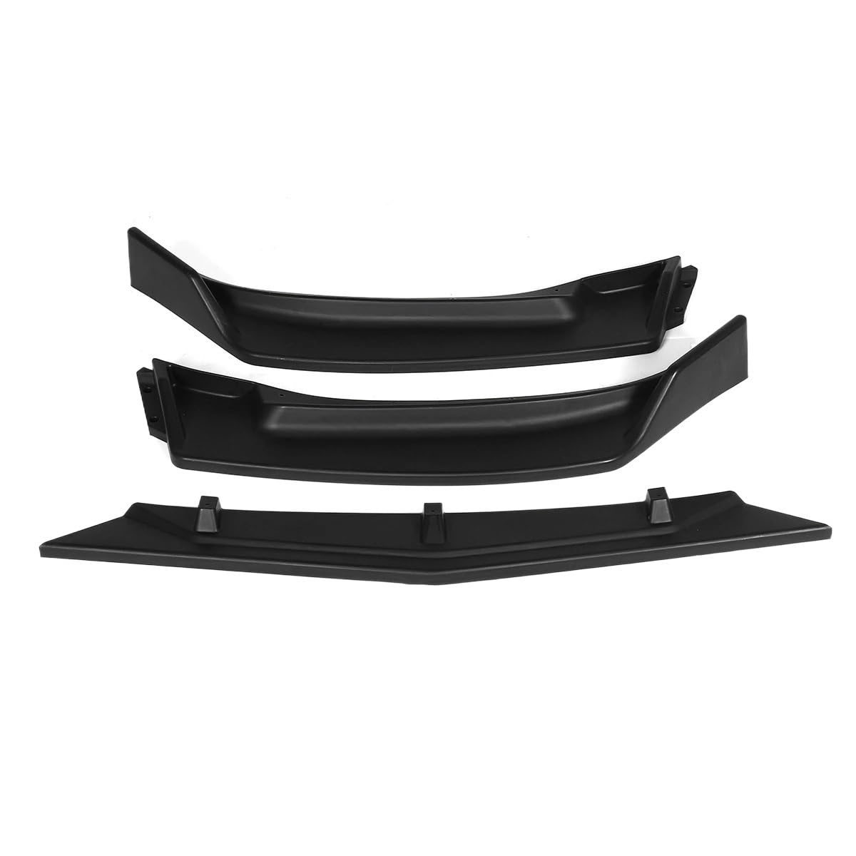 3-teiliges Auto-Frontspoiler-Bodykit for den Stoßfänger, Diffusorschutz, kompatibel mit Mazda 3 Axela 2014 2015 2016 2017 2018, Auto-Styling(Matte Black1) von HTAQYU