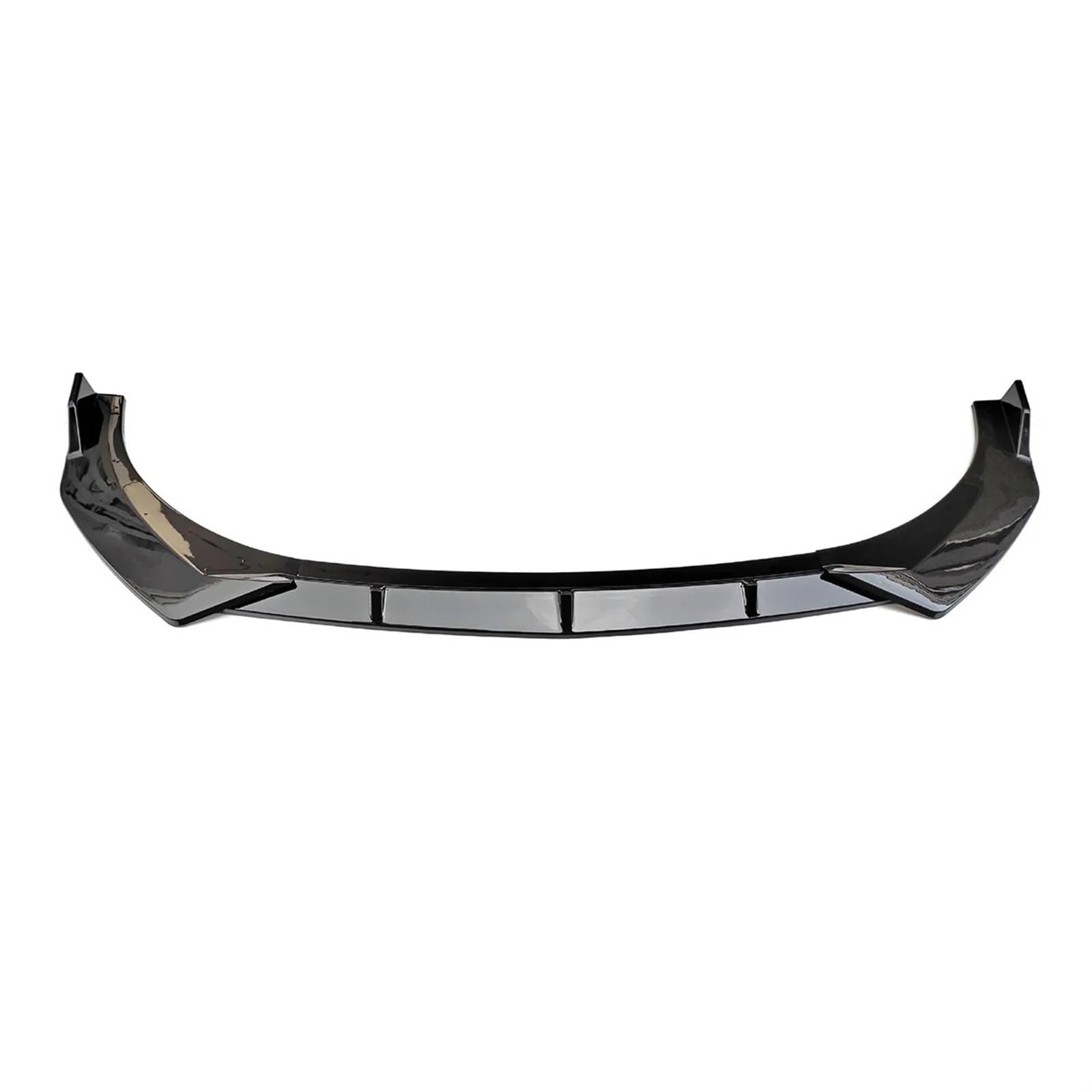 3X Frontspoilerlippe in Carbon-Optik for die untere Stoßstange, Seitensplitter, Bodykit, kompatibel mit Hyundai Elantra 2020 2021 2022, Auto-Styling(Gloss Black1) von HTAQYU