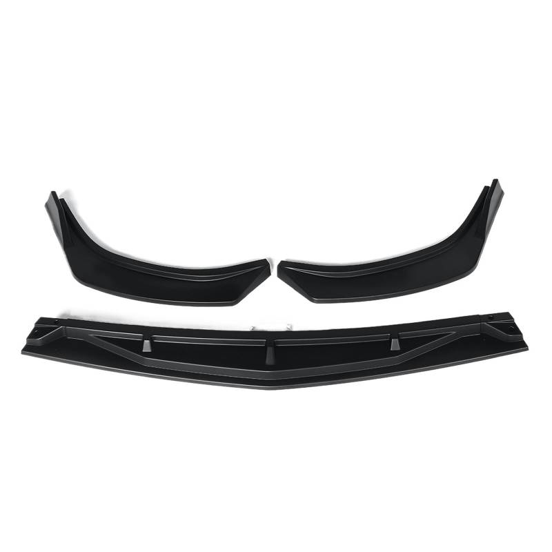 3x Auto Front Lip Splitter Körper Kit Deflektor Lippen Flossen Körper Diffusor Schutz Abdeckung Kompatibel for Hyundai Sonata2020(Matte Black1) von HTAQYU