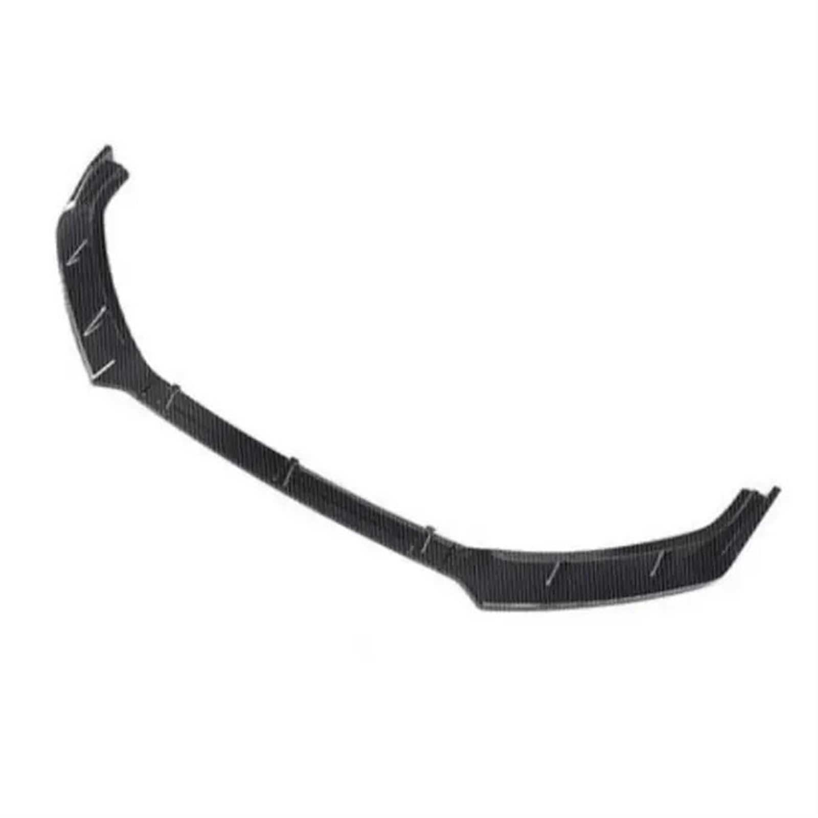 ABS Hellschwarz Frontspoilerlippe Splitter Diffusorlippe Spoiler Kompatibel for Mazda CX-4 2016 2017 2018 2019 2020 2021(20-21 ABS carbon) von HTAQYU