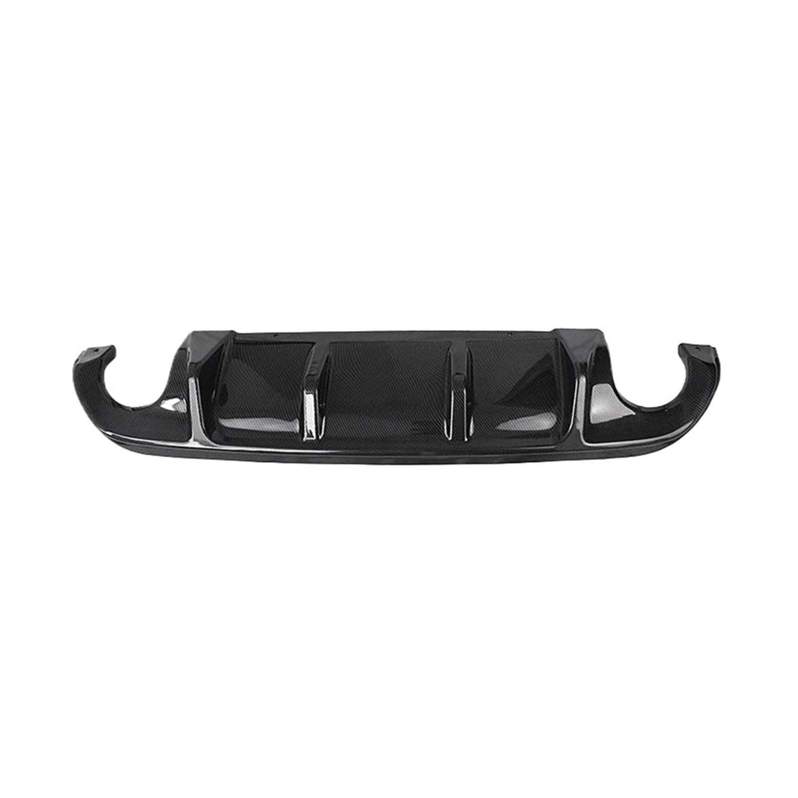 Carbonfaser-Auto-Frontspoilerlippe/Heckstoßstangendiffusor Kompatibel mit Infiniti Q50 2014-2017 (Standard-/Sportmodell)(1pc Rear Lip) von HTAQYU