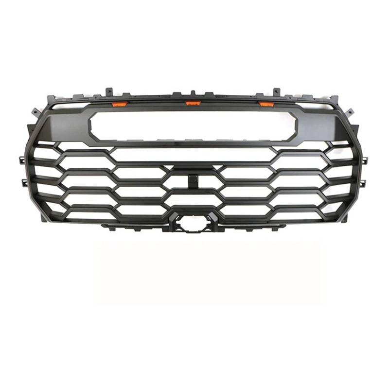 Design ABS Schwarz grille Ohne Licht Bar Fit for 2022 Kompatibel for Toyota Tundra von HTAQYU