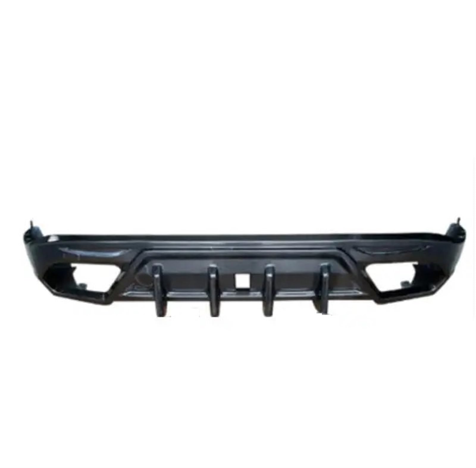 Echte Kohlefaser-Heckspoiler-Diffusorabdeckung mit Auspuffspitzen for Alfa Romeo Stelvio 2017 2018 2019 2020 2021(Rear Diffuser) von HTAQYU