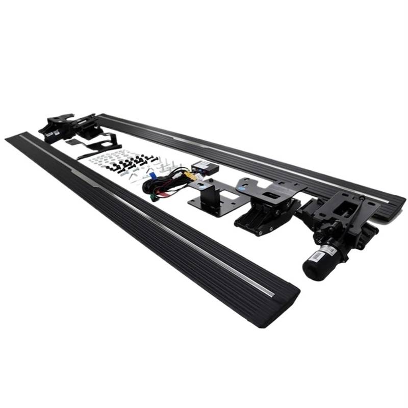 Elektrische Nerf-Bar-Trittbrett-Seitenpedale fürs Auto. Kompatibel mit Ford F-150 F150 2009–2023 (4 Türen). Intelligent. Kann 300 kg tragen.(F-150 2015-2023) von HTAQYU