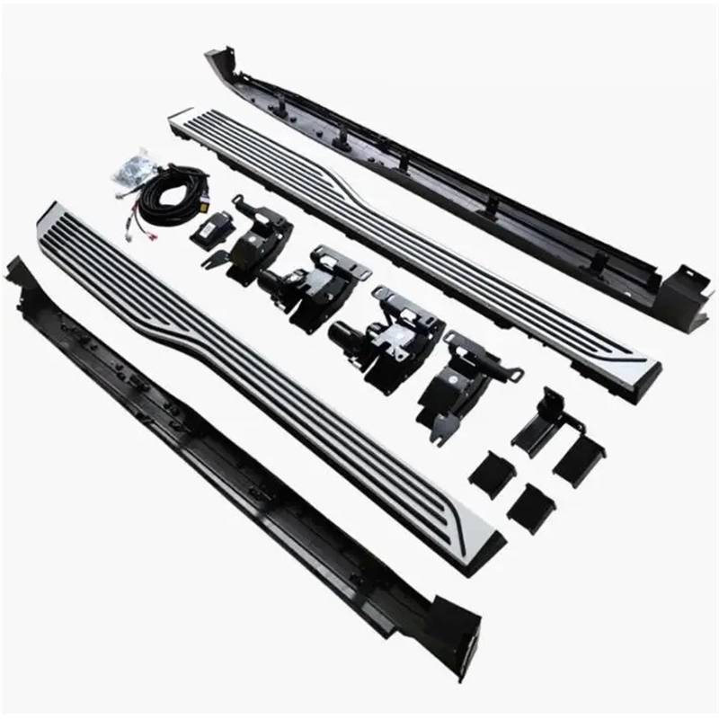 Elektrischer Seitenschritt kompatibel for Mercedes Benz GLS X167 GLE W167 350 400 450 500 2020 2021 2022 2023 Maybach Trittbrett Nerf Bar Pedal(GLE W167) von HTAQYU