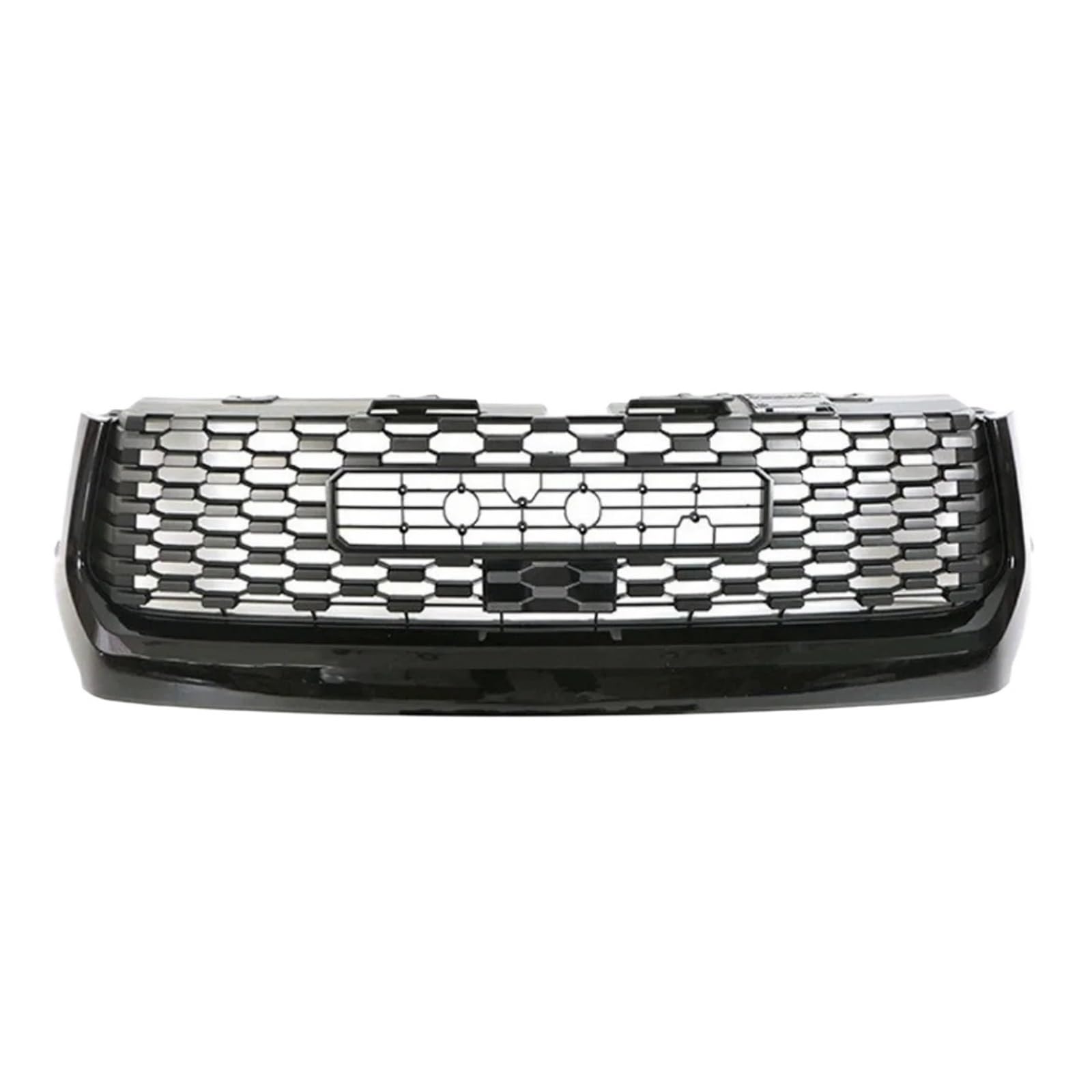 Frontgrill Frontstoßstangengrill Oberes Haubennetz Kompatibel for Toyota Tundra 2014-2019 TRD-Stil von HTAQYU