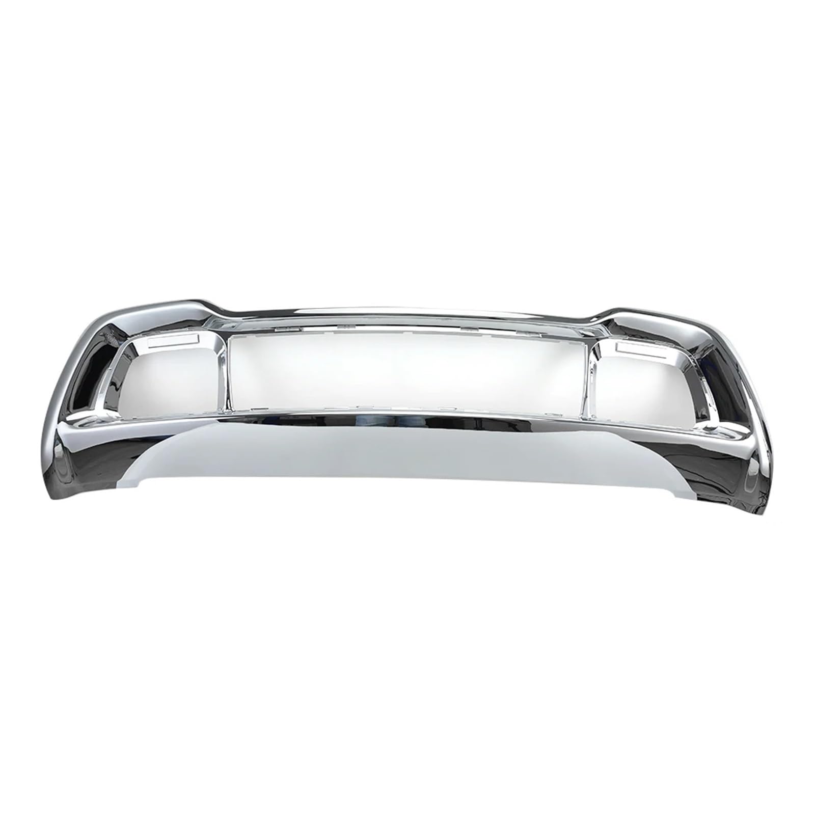 Unterer Kühlergrill for die vordere Stoßstange, kompatibel mit Jeep Grand Cherokee 2017 2018 2019–2022, schwarzes Chrom, Gitternetze for den Stoßstangengrill, Rahmen, Autozubehör(Chrome1) von HTAQYU