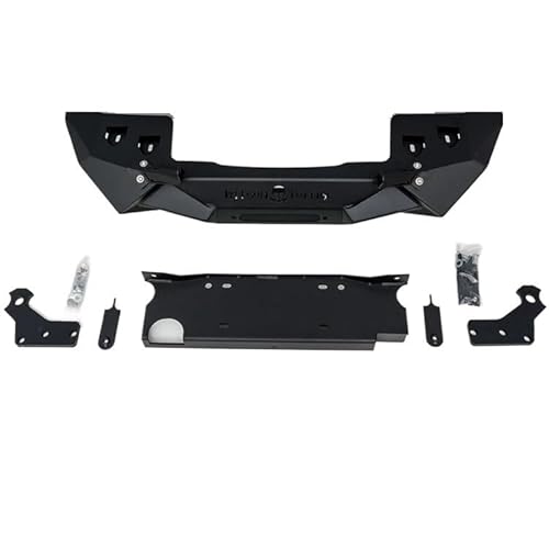 Vorderen und Hinteren Stoßfänger Anzug Kompatibel for Jeep Wrangler 2007-2017 JK Carn Auto Teil Ändern Stahl(Front Bumper) von HTAQYU