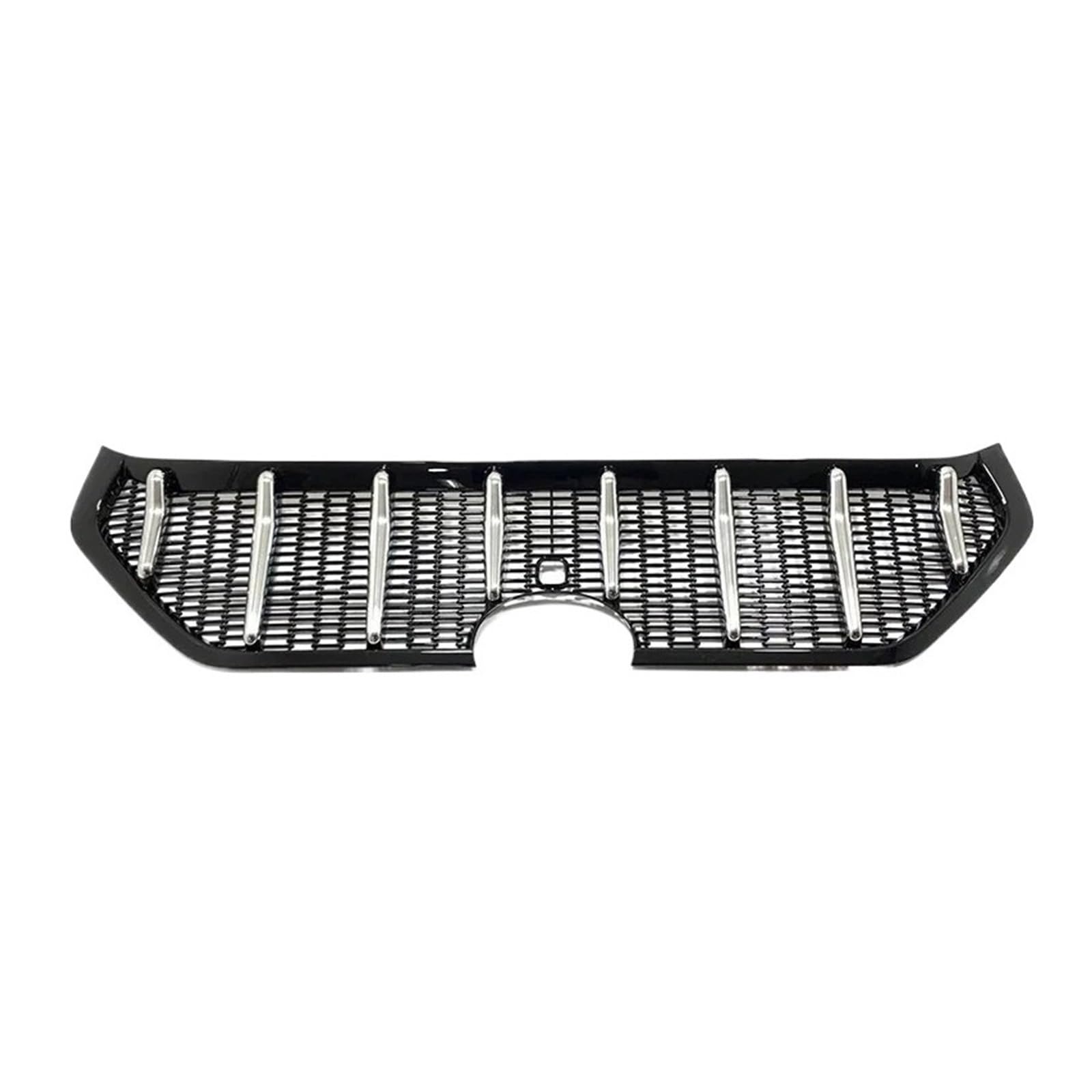 Vorne Mitte Kühlergrill Grills Mesh Abdeckung Trim for Toyota Rav4 Limited/LE/XLE/Hybrid 2019 2020 2021 2022 2023 2024 Auto Zubehör(1 Holes) von HTAQYU