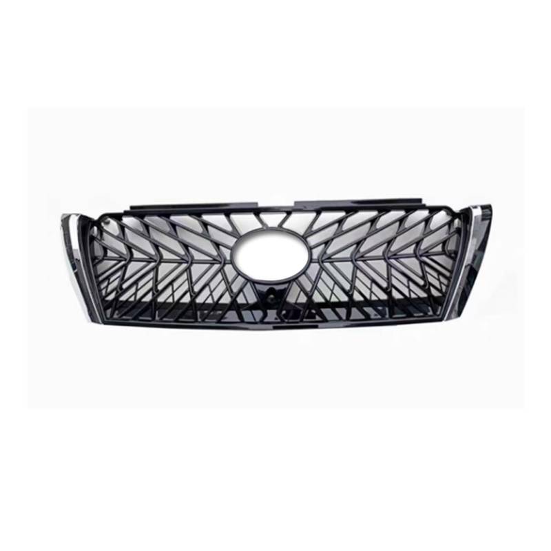 for 2014-2023, kompatibel mit Toyota Land Cruiser Prado 150 LC150, Kühlergrill-Highlight-Streifen, TRD-Vorderseitenänderung, Dekorationszubehör(2014-2017 Silver) von HTAQYU