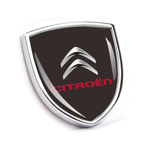 HTBFBDZJ Auto Emblem Aufkleber für Citroen C2 C3 C4 C5 C6 C8 Xsara Picasso C-Elysee Auto Karosserie Buchstaben Emblem Auto Body Aufkleber Abzeichen Sticker Logo Dekoration Autozubehör von HTBFBDZJ