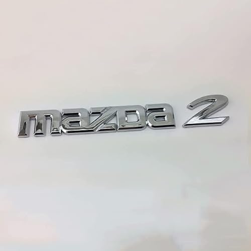 HTBFBDZJ Auto Emblem Aufkleber für Mazda 2 3 6 Auto Karosserie Buchstaben Emblem Auto Body Aufkleber Abzeichen Sticker Logo Dekoration Autozubehör A von HTBFBDZJ