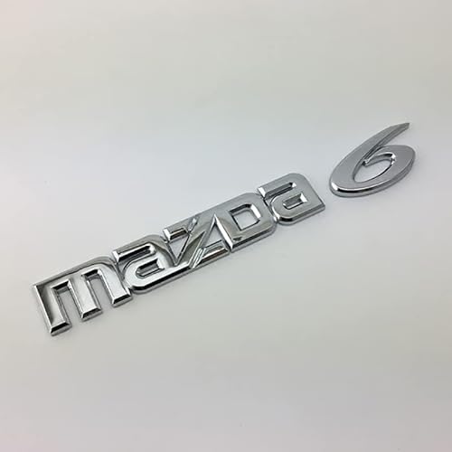 HTBFBDZJ Auto Emblem Aufkleber für Mazda 2 3 6 Auto Karosserie Buchstaben Emblem Auto Body Aufkleber Abzeichen Sticker Logo Dekoration Autozubehör C von HTBFBDZJ