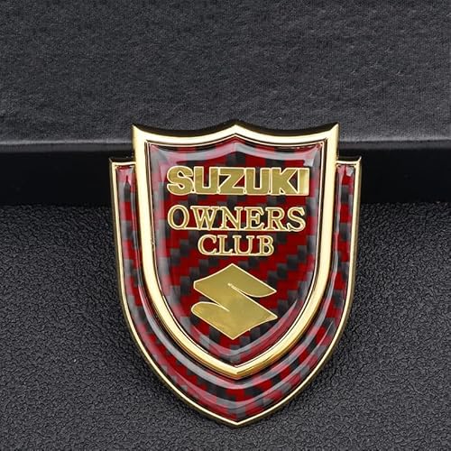 HTBFBDZJ Auto Emblem Aufkleber für Suzuki S-Cross Alivio Vitara Auto Karosserie Buchstaben Emblem Auto Body Aufkleber Abzeichen Sticker Logo Dekoration Autozubehör A von HTBFBDZJ