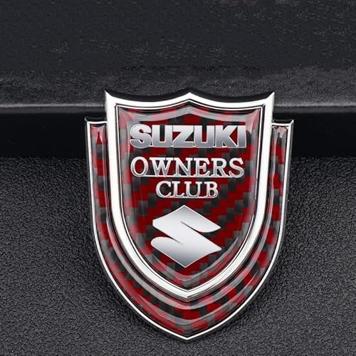 HTBFBDZJ Auto Emblem Aufkleber für Suzuki S-Cross Alivio Vitara Auto Karosserie Buchstaben Emblem Auto Body Aufkleber Abzeichen Sticker Logo Dekoration Autozubehör B von HTBFBDZJ