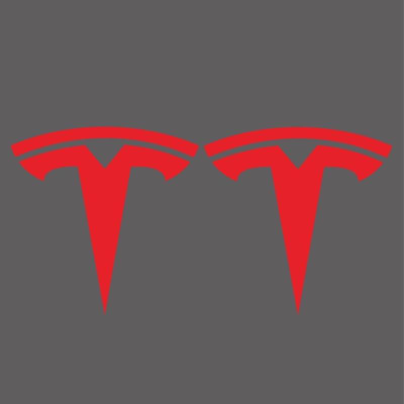 HTBFBDZJ Auto Emblem Aufkleber für Tesla Model 3 Auto Karosserie Buchstaben Emblem Auto Body Aufkleber Abzeichen Sticker Logo Dekoration Autozubehör C von HTBFBDZJ