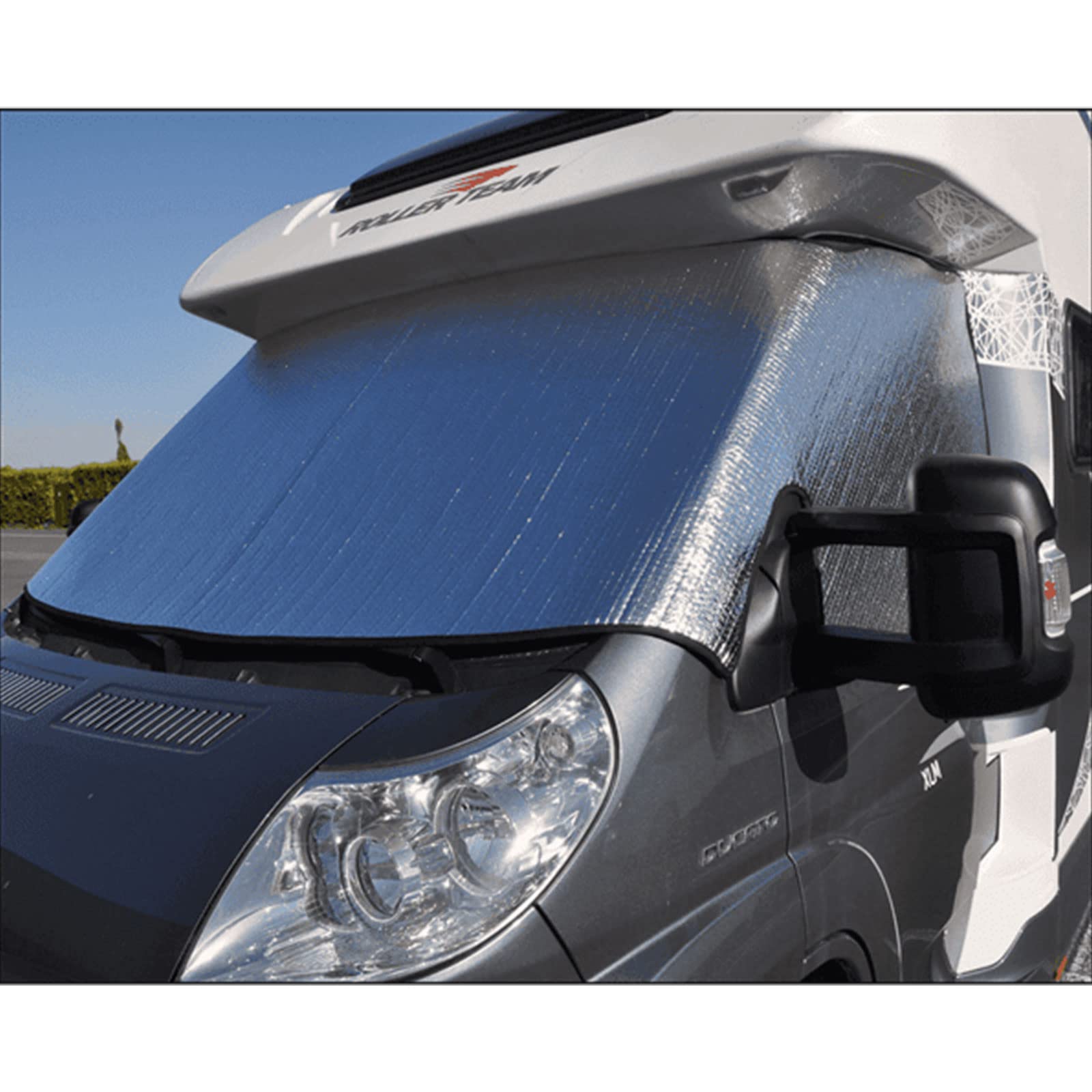 HTD Außenisolierung Thermomatte Wohnmobil für Renault Master ab 04/2010, hochisolierend, passgenaue Form, optimaler Schutz vor Schmutz und UV-Licht von HTD