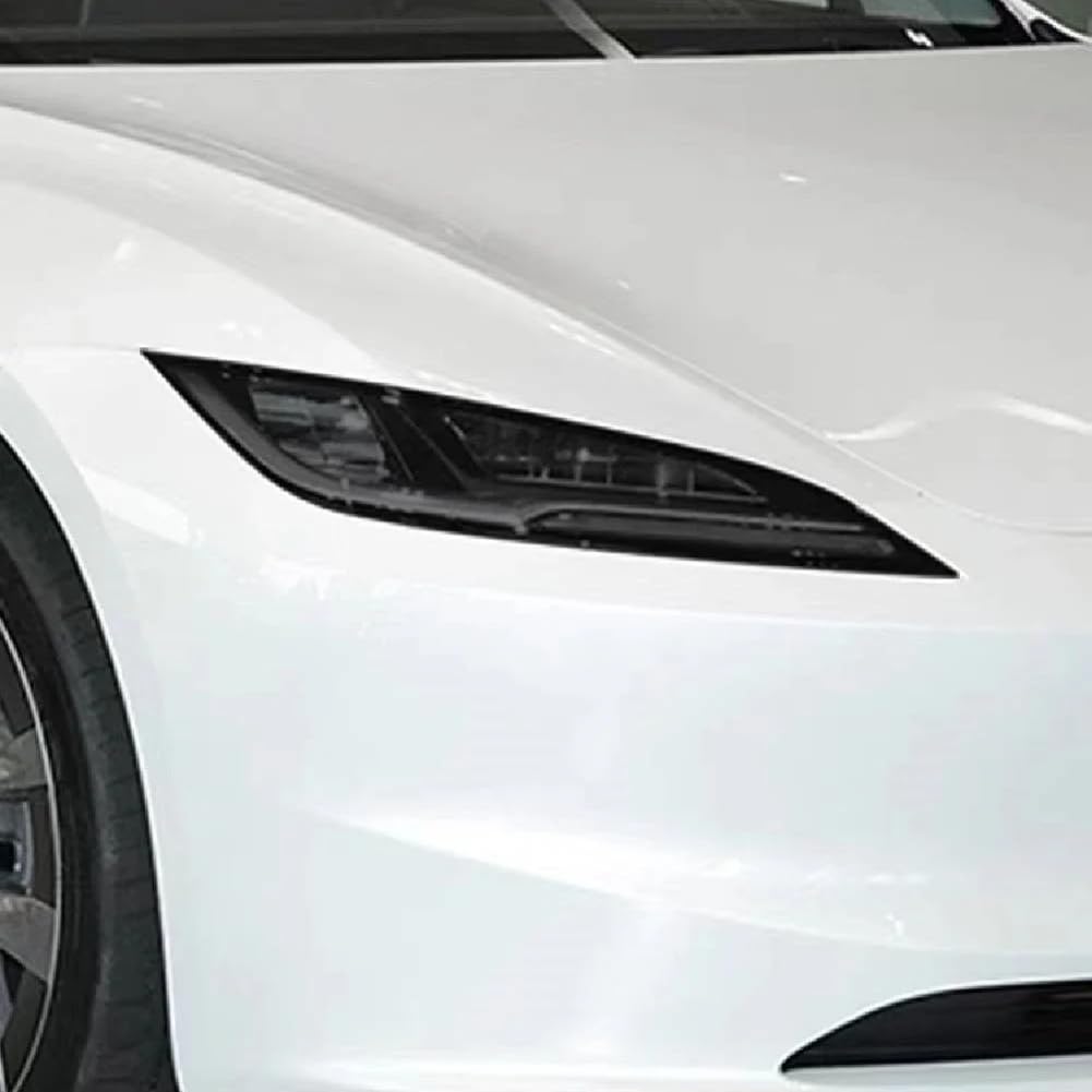 Für Tesla Model 3 Highland 2024 Scheinwerfer-Rücklicht-Schutzfolie, für Model 3+ Scheinwerfer-Rücklicht, Schwarze Farbwechselfolien von HTDVIG