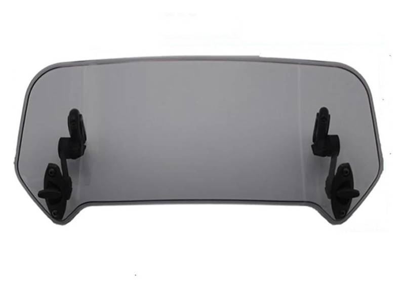 Motorrad Windschild Für C400X Für C400GT Für C650GT Für C650 Sport Für G650GS Für R1150GS Einstellbare Spoiler Motorrad Windschutzscheibenverlängerung Windschutzscheibe(Gray,L) von HTGMTGPACC