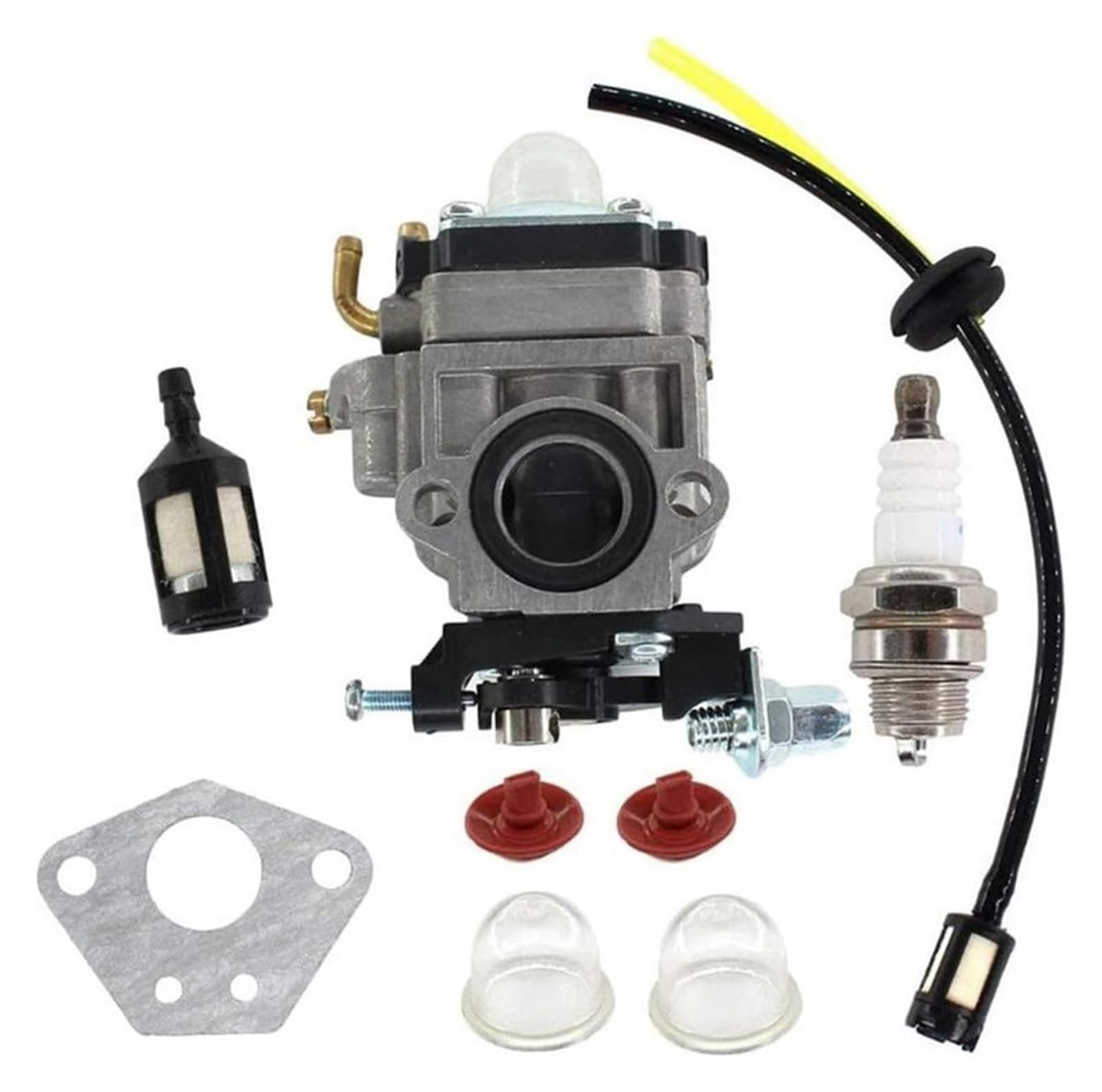 Vergaser Für Kawa&saki KBL23A Vergaser Dichtung Rückschlagventil Primer Birne Vergaser Kraftstoffleitung Filter Kit Vergaser Vergaser Carburetor von HTGMTGPACC