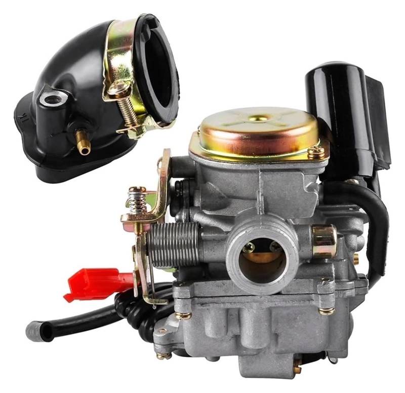 Vergaser Für Rex RS 400 RS 450 RS 460 GY6 50cc GY6 60cc 18mm 19mm Motorrad Vergaser Mit Ansaugkrümmer Vergaser Carburetor von HTGMTGPACC