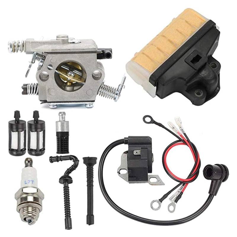 Vergaser Für S&TIHL MS250 Vergaser 021 023 025 MS210 MS230 Kettensäge Teile Ersetzen WT286 Vergaser Luftfilter Tune Up Kit Vergaser Carburetor von HTGMTGPACC