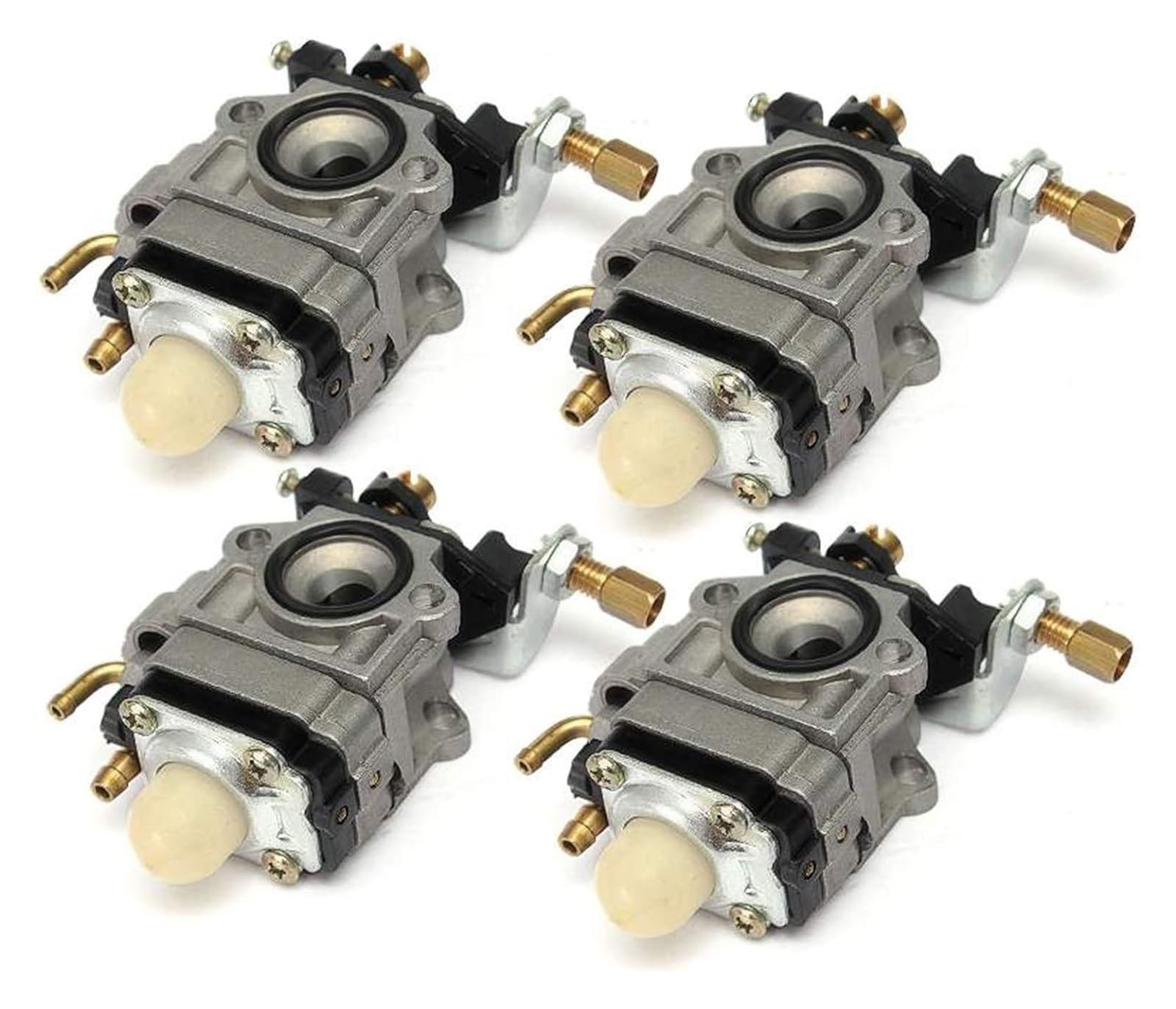 Vergaser Für SRM 260S 261S 261SB PPT PAS 260 261 BC4401DW Trimmer 43cc 47cc 49cc 50cc Strimmer Motorrad Vergaser 10mm Carb W/Dichtung Vergaser Carburetor(4 Pcs) von HTGMTGPACC