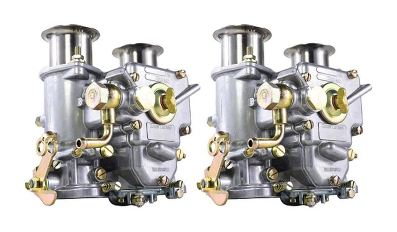 Vergaser Für Weber Carb Assy Für Twin Choke 4- Und 6-Zylinder-V8-Motoren Von 1975 Bis 1992 199550.174 40 DCOE 40DCOE Vergaser-Vergaserbaugruppe Vergaser Carburetor von HTGMTGPACC