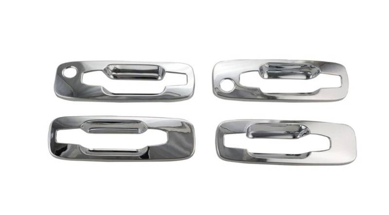 HTRJAPL 4 STÜCK ABS Chrome Plattierte Türgriffschüsselabdeckungen Zierleiste for Nissan Fit for X-Trail 2000-2010 T30 Zubehör Autoänderung Äußerer Türgriff von HTRJAPL