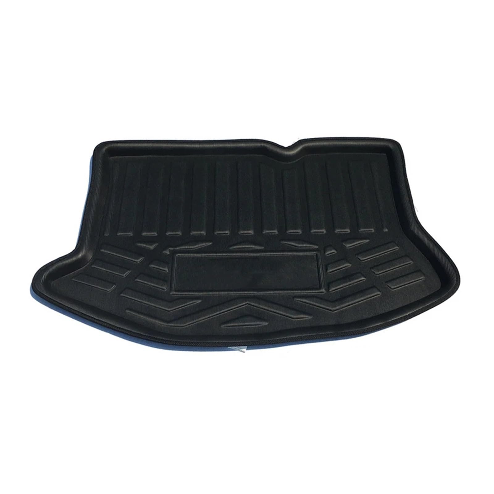 Auto Kofferraummatte Für Fiesta 2009-N Auto Hinten Boot Cargo-Liner Stamm Boden Matte Teppiche Gepäck Tablett Matten Pad Matte Teppich Kofferraum Schutzmatte(09-N Hatchback) von HTUHBCX