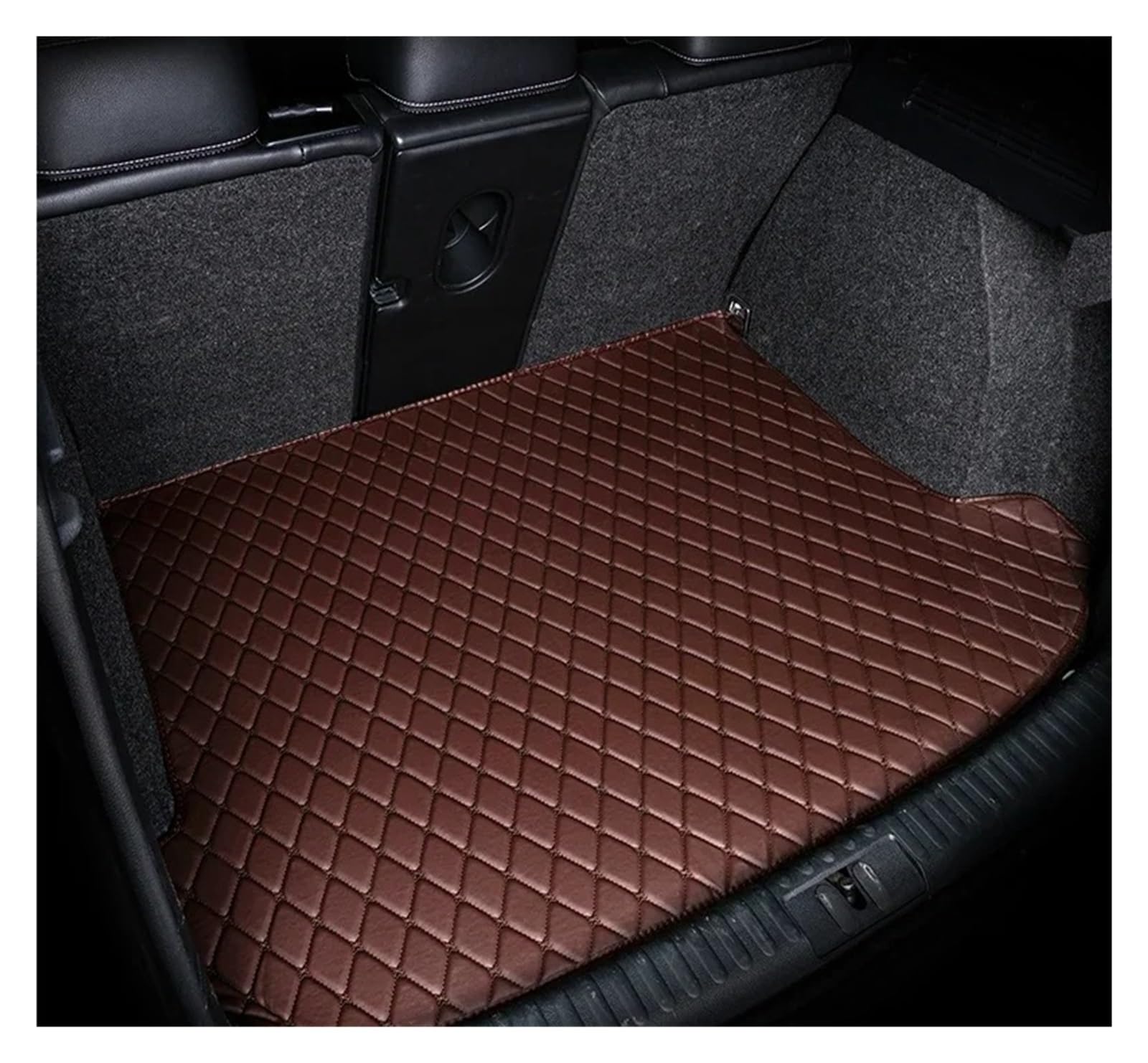 Auto Kofferraummatte Für Lexus Für NX 350h NX350h 2022 2023 2024 2025 Spezielle Auto Stamm Matten Boot Teppiche Cargo-Liner Abdeckung Matten Kofferraum Schutzmatte(Coffee Color SIGIE) von HTUHBCX