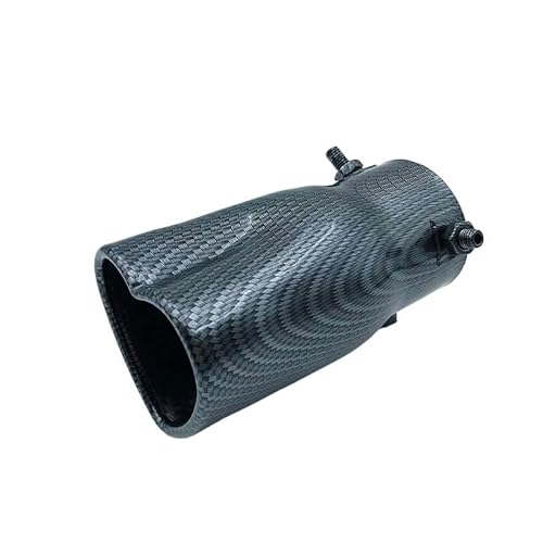 Car Accessories 2.5 Inch Parts Design Heart Shape Style Stainless Steel Exhaust Tips Muffler Tail Pipe(13) von HTUHBCX