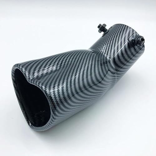 Car Accessories 2.5 Inch Parts Design Heart Shape Style Stainless Steel Exhaust Tips Muffler Tail Pipe(16) von HTUHBCX