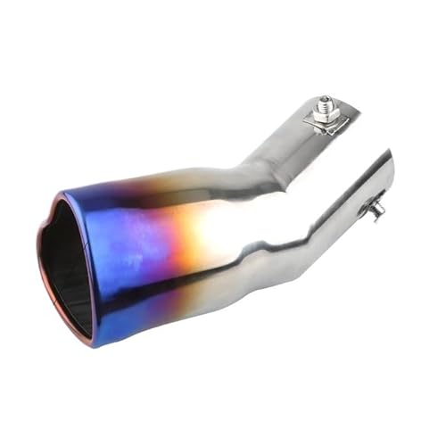 Car Accessories 2.5 Inch Parts Design Heart Shape Style Stainless Steel Exhaust Tips Muffler Tail Pipe(8) von HTUHBCX