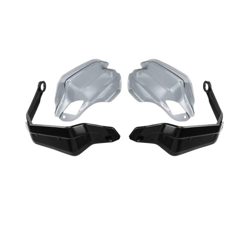 Handschützer Für XL 750 XL750 Für Transalp 750 Für TRANSALP 2023- Motorrad Handprotektoren Verlängerung HandGuard Kit Lenker Wind Schild Zubehör Schutz Handschutz Schild(Set A - Black Grey) von HTUHBCX