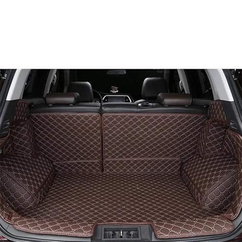 Kofferraumwanne Teppich Für ML350 Für M&L 350 W166 2012 2013 2014 2015 2016 Auto Nach Stamm Matte Boot wasserdichte Teppiche Auto Zubehör Laderaumwanne(Coffee Color) von HTUHBCX