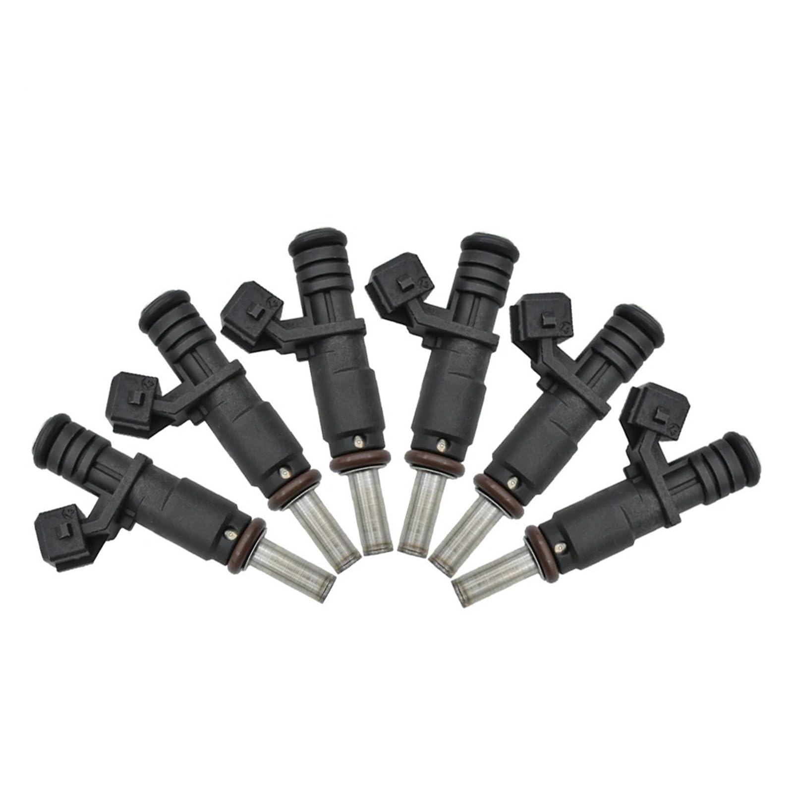 Kraftstoffinjektor 6PCS Für E87 E90 E91 E60 E61 E63 E65 E83 E85 N52 3.0 L L6 2007 2008 2009 2010 2011 2012 2013 Auto Kraftstoff Injektor Düse Zubehör OEM 7531634 Kraftstoffeinspritzdüsen von HTUHBCX