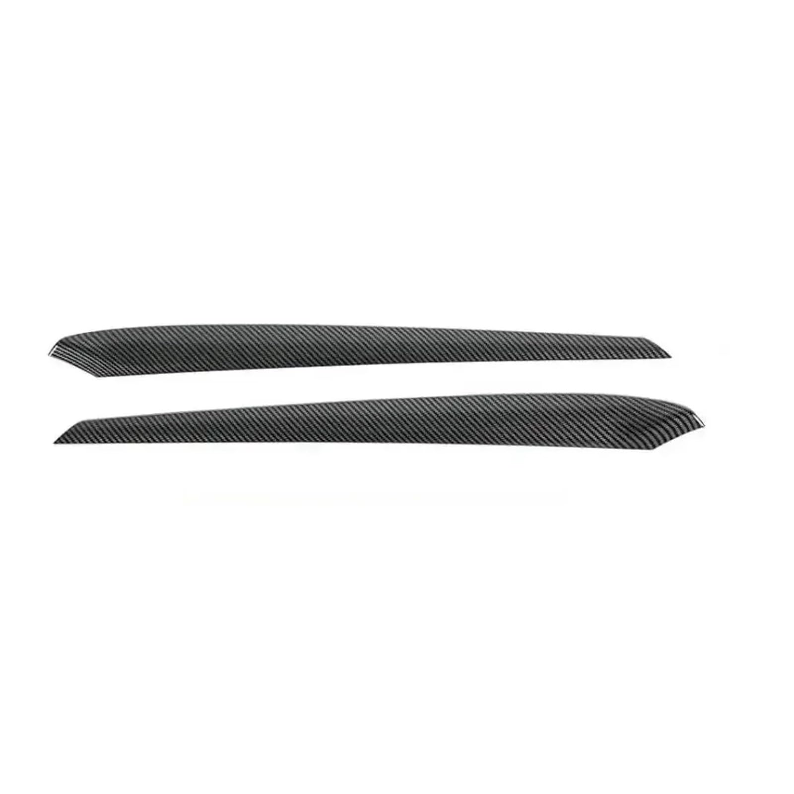 Mittelkonsole Trim Für Tesla Für Modell 3 Für Modell Y Auto Tür Trim Panel Dash Trim Und Dashboard Abdeckung 2019 2020 2021 2022 2023 2024 Control Panel Trim(B Matte Carbon 2pcs) von HTUHBCX